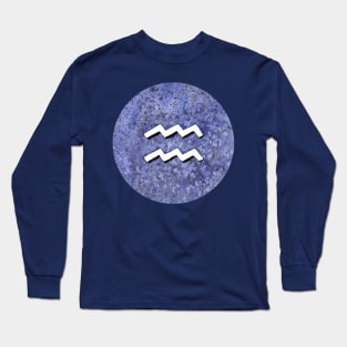 Aquarius astrological sign Long Sleeve T-Shirt